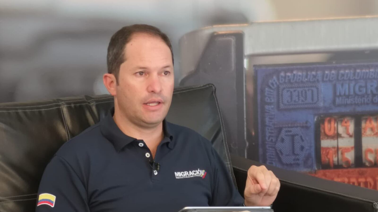 El director de Migración Colombia, Juan Francisco Espinosa, brindó detalles del nuevo mecanismo migratorio para venezolanos en el país.