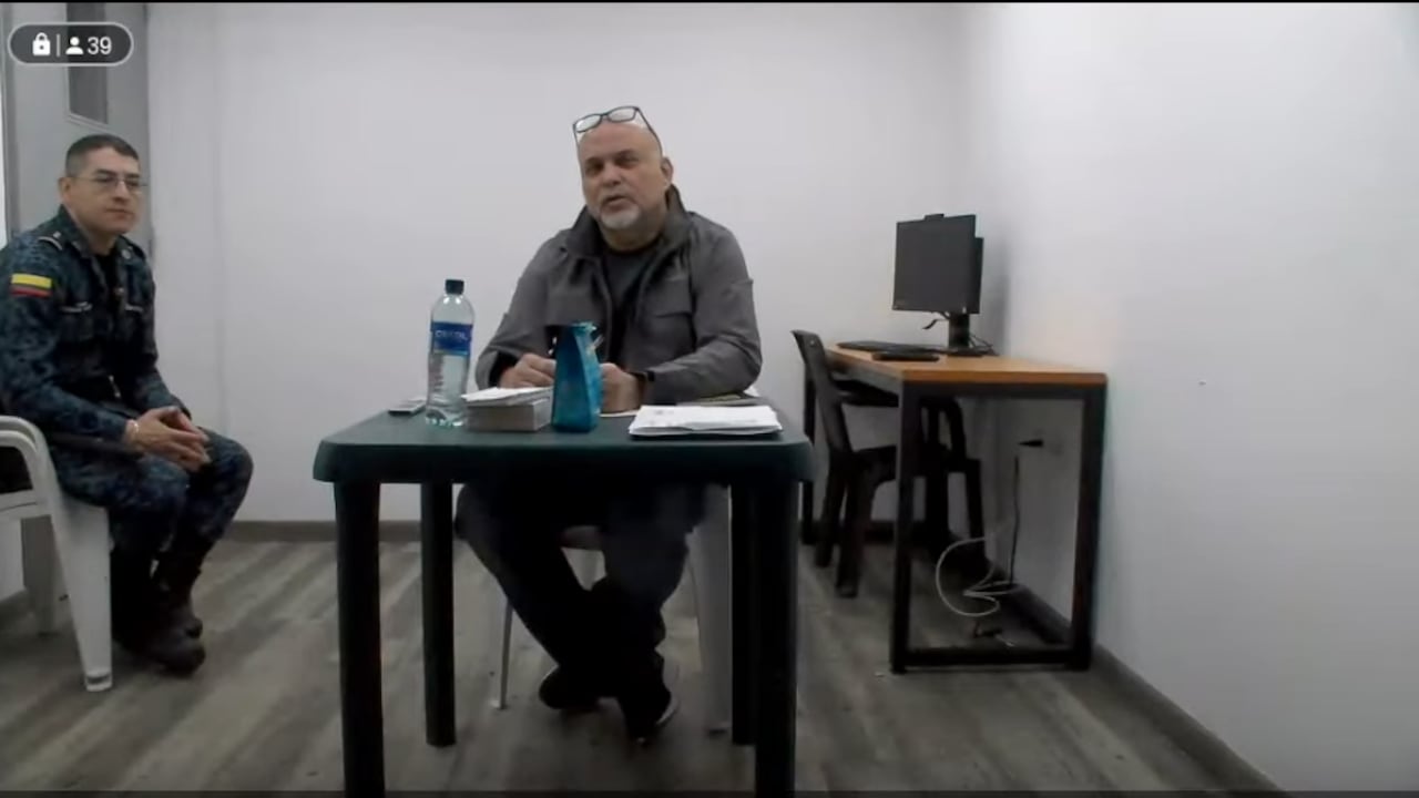 Salvatore Mancuso ante Justicia y Paz.