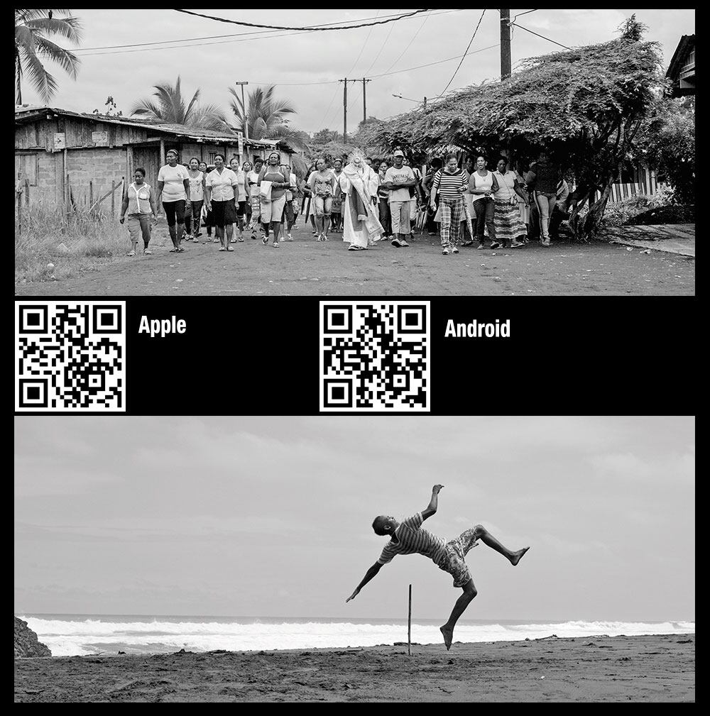Por medio de fotografías y realidad aumentada, ‘Potente’ transmite esencias y actitudes de la gente en el Chocó. Con de estos códigos puede vivirlo y darle vida a estas fotografías.