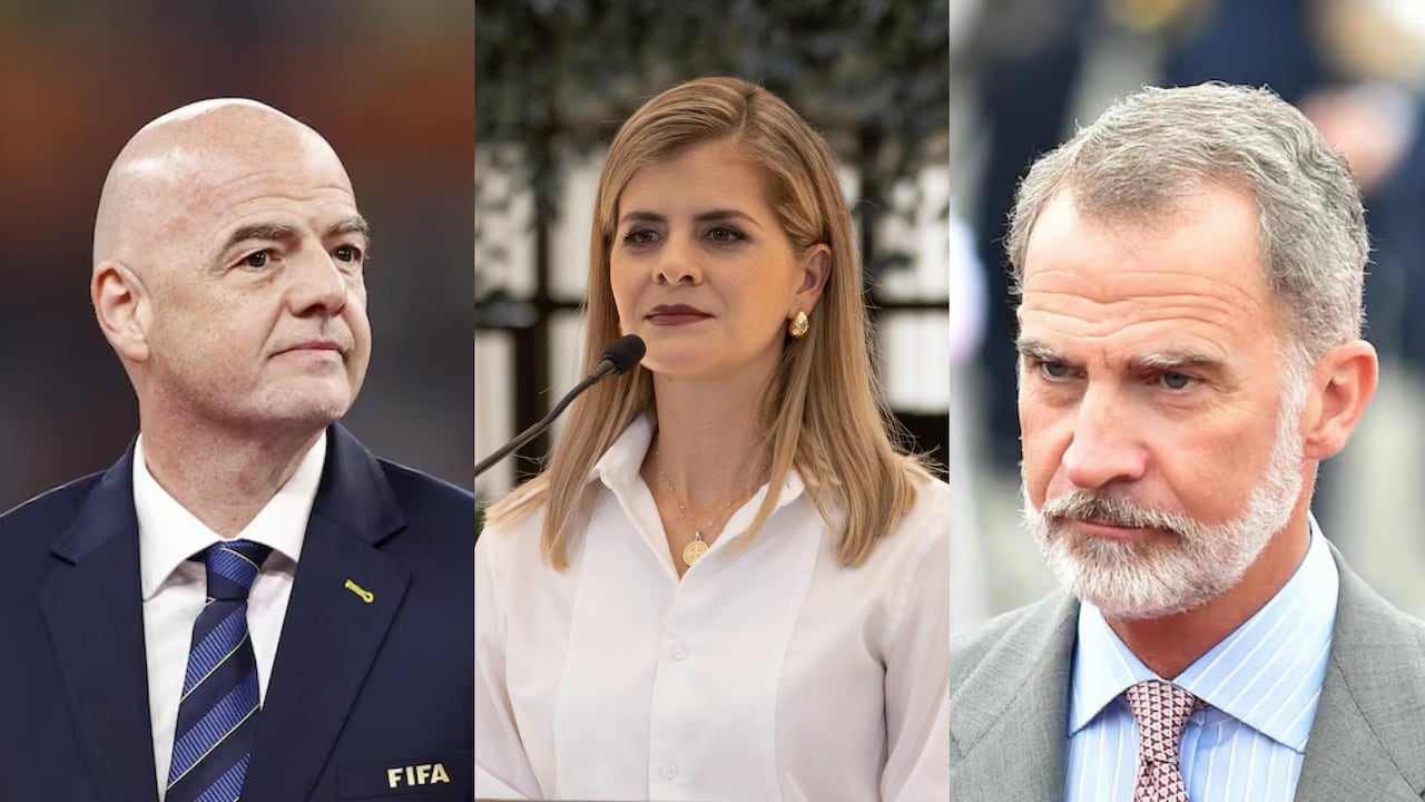 Gianni Infantino, presidente de la Fifa; Laura Fernández Delgado, presidenta de Costa Rica y el rey Felipe VI de España son algunos de los invitados a la ceremonia.