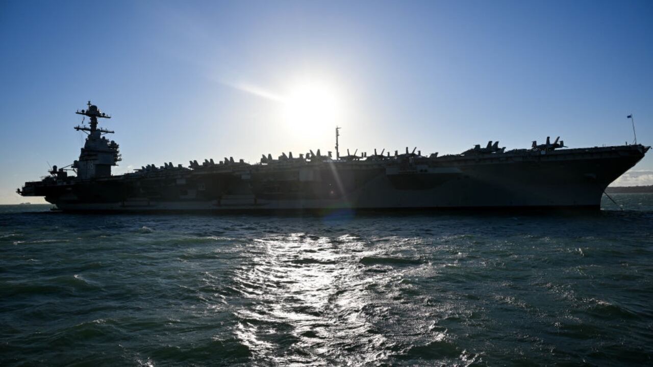 El USS Gerald Ford llegará a Oslo