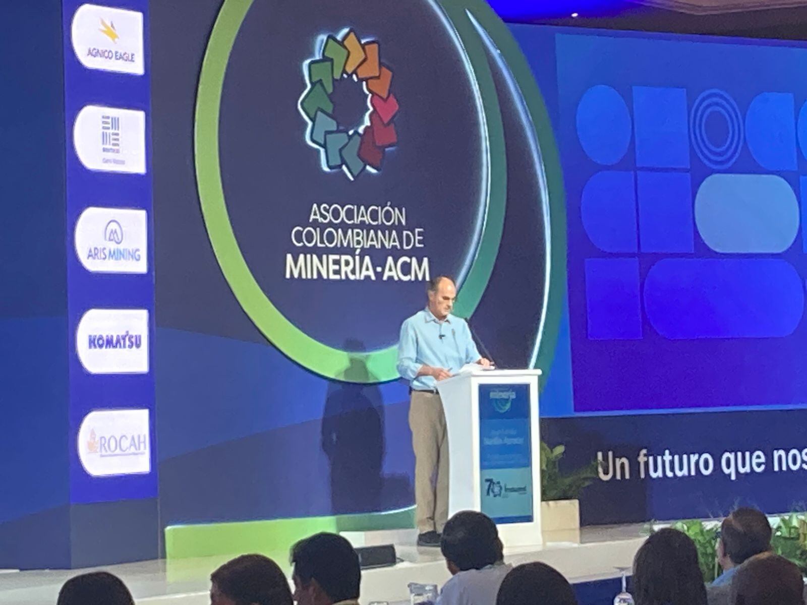Juan Camilo Nariño, presidente de la Asociación Colombiana de Minería- ACM