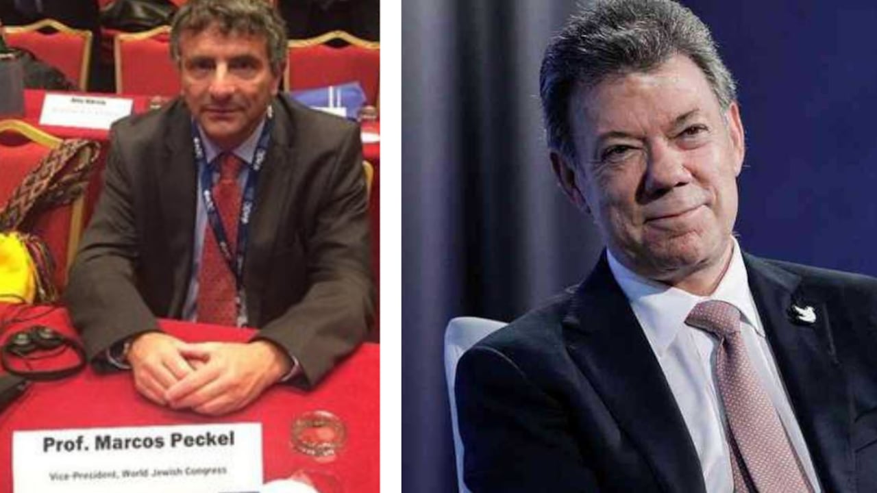 Marcos Peckel se refirió a los comentarios de Juan Manuel Santos sobre sus comentarios de la comunidad judía