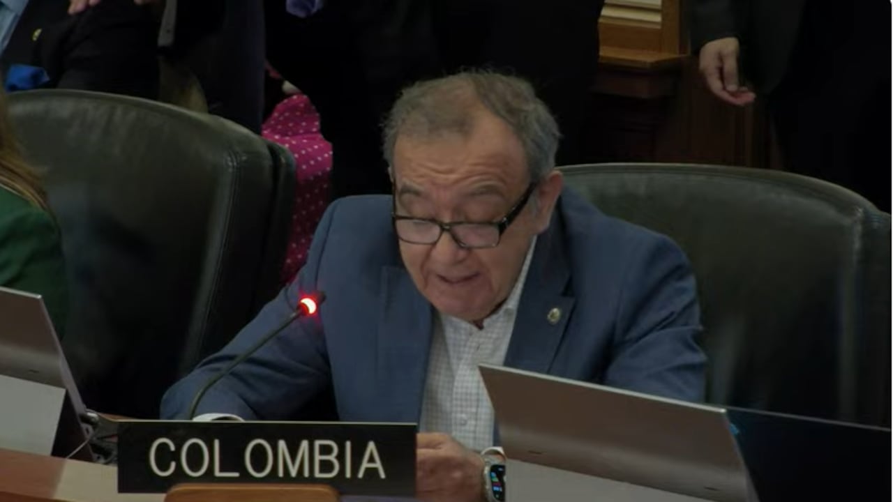 Luis Ernesto Vargas, delegado de Colombia ante la OEA.