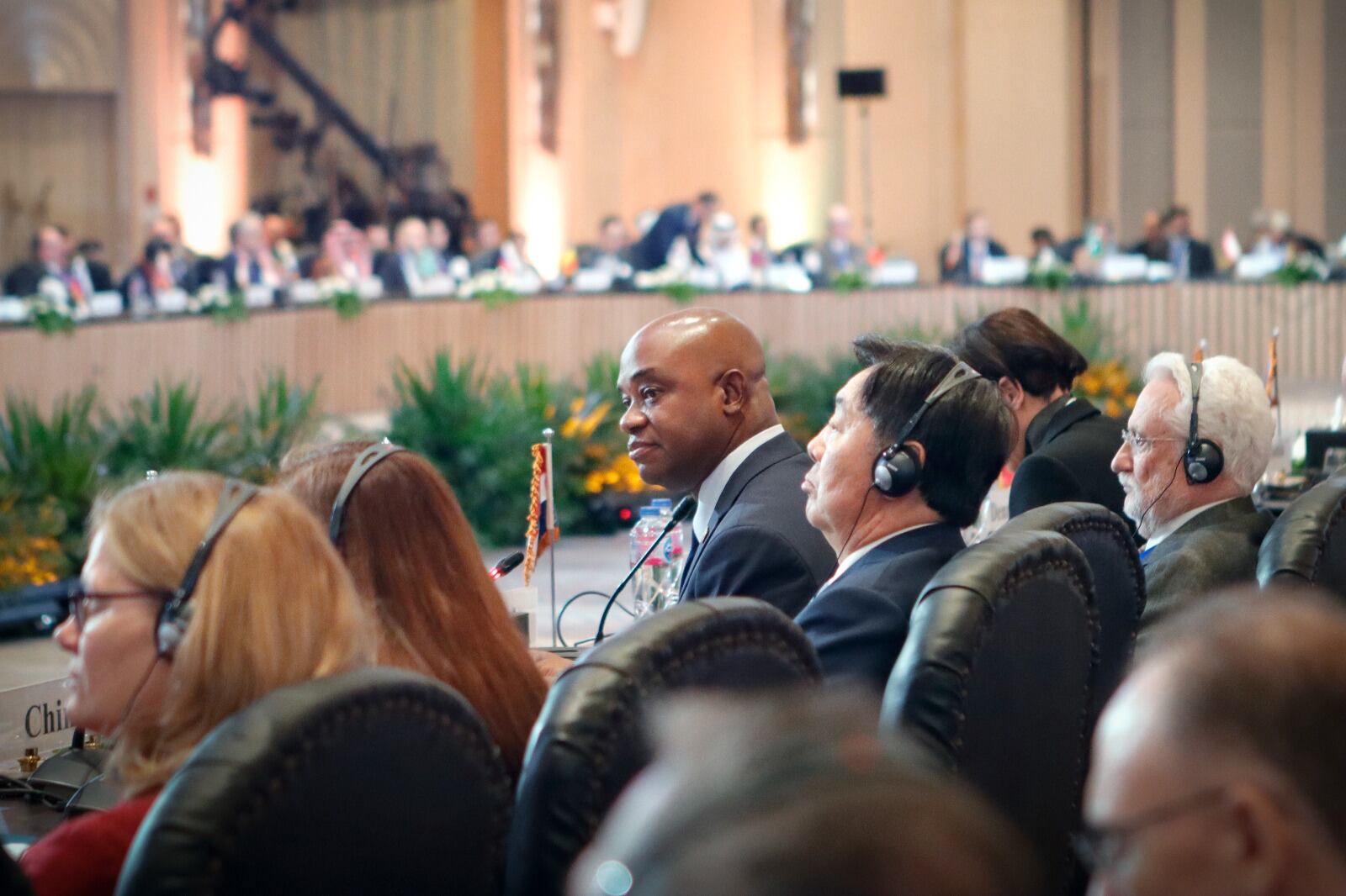 El canciller Luis Gilberto Murillo estuvo en Egipto.