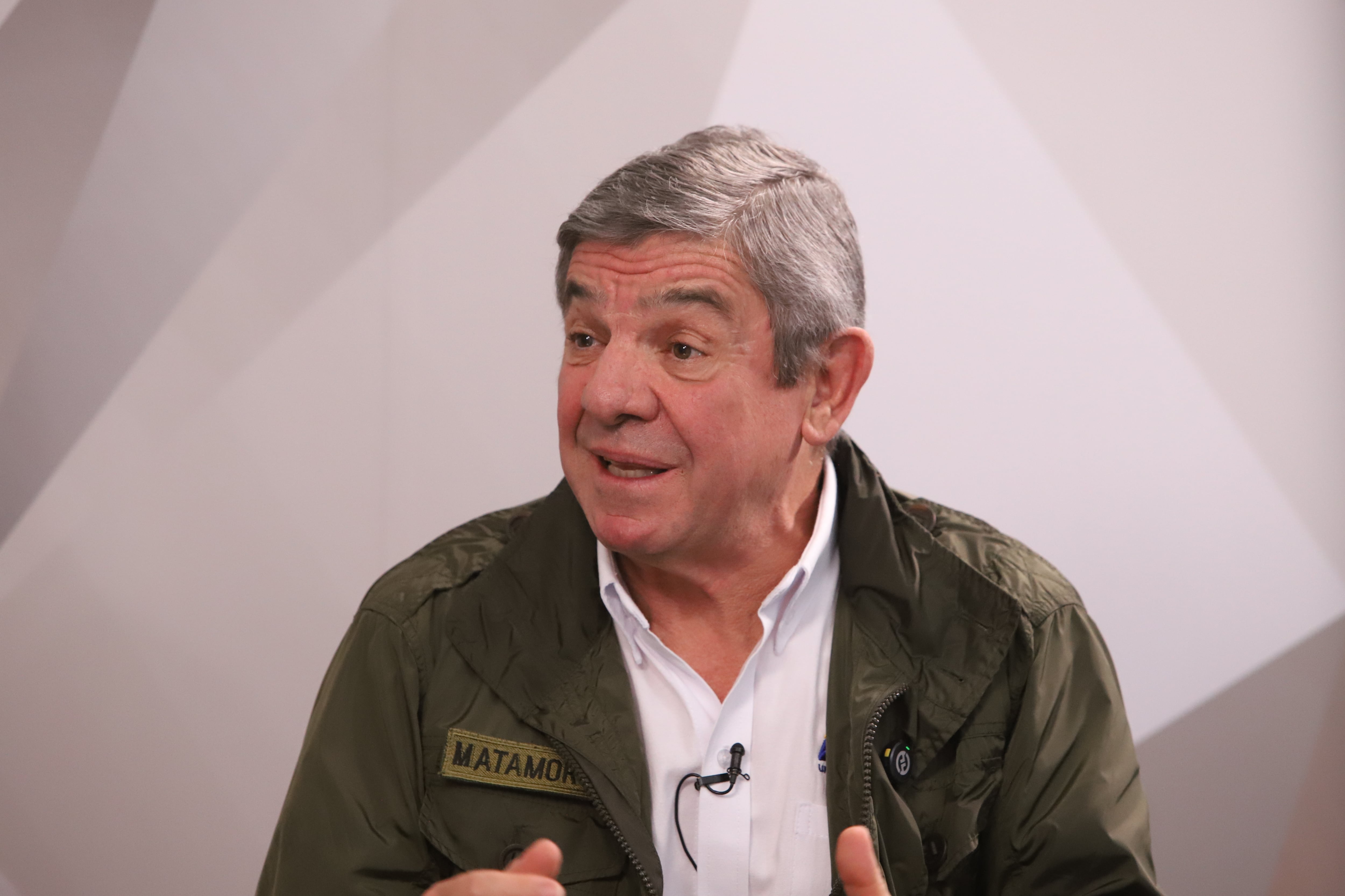 El debate, entrevista de Yesid Lancheros director de Semana al General (r) Gustavo Matamoros.