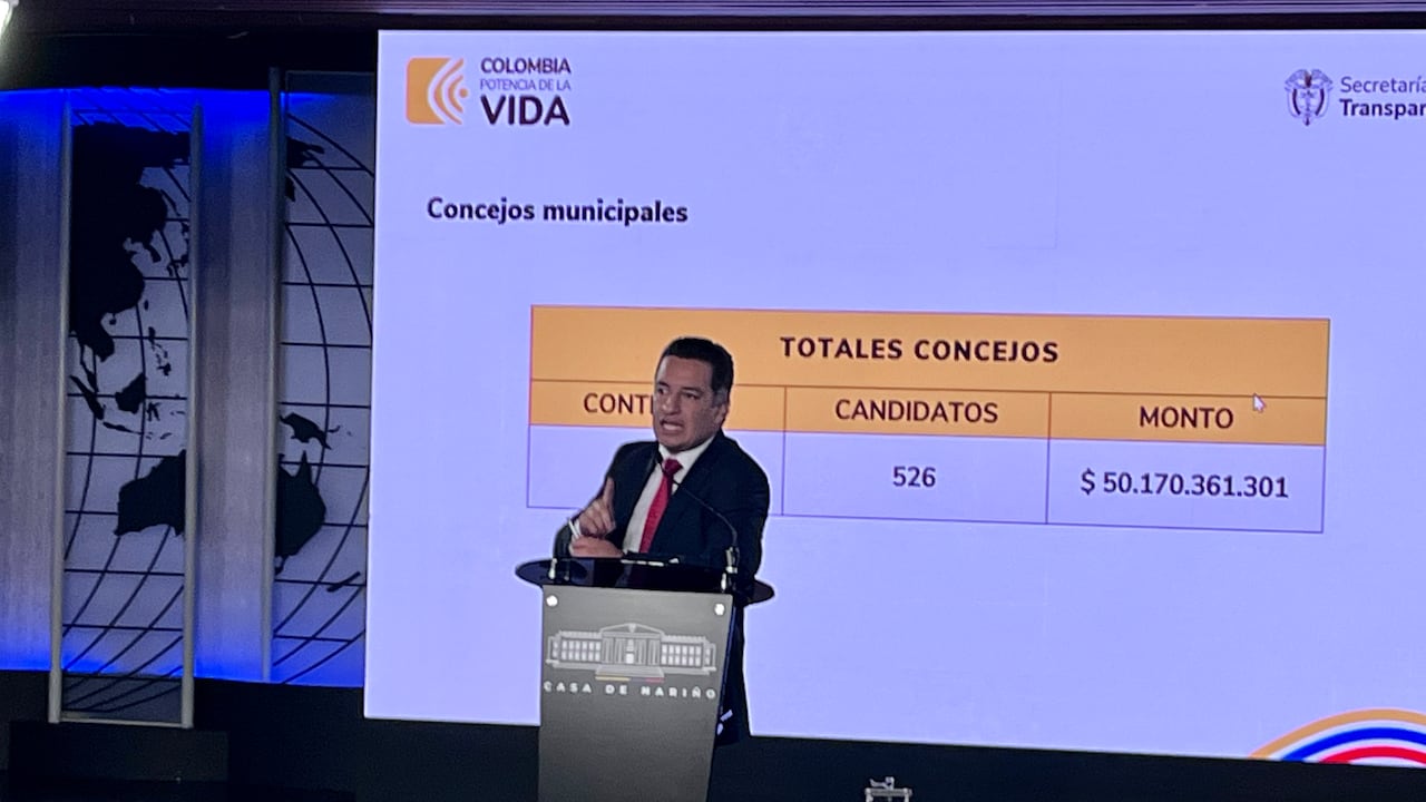 Andrés Idárraga, consejero Presidencial de Transparencia.