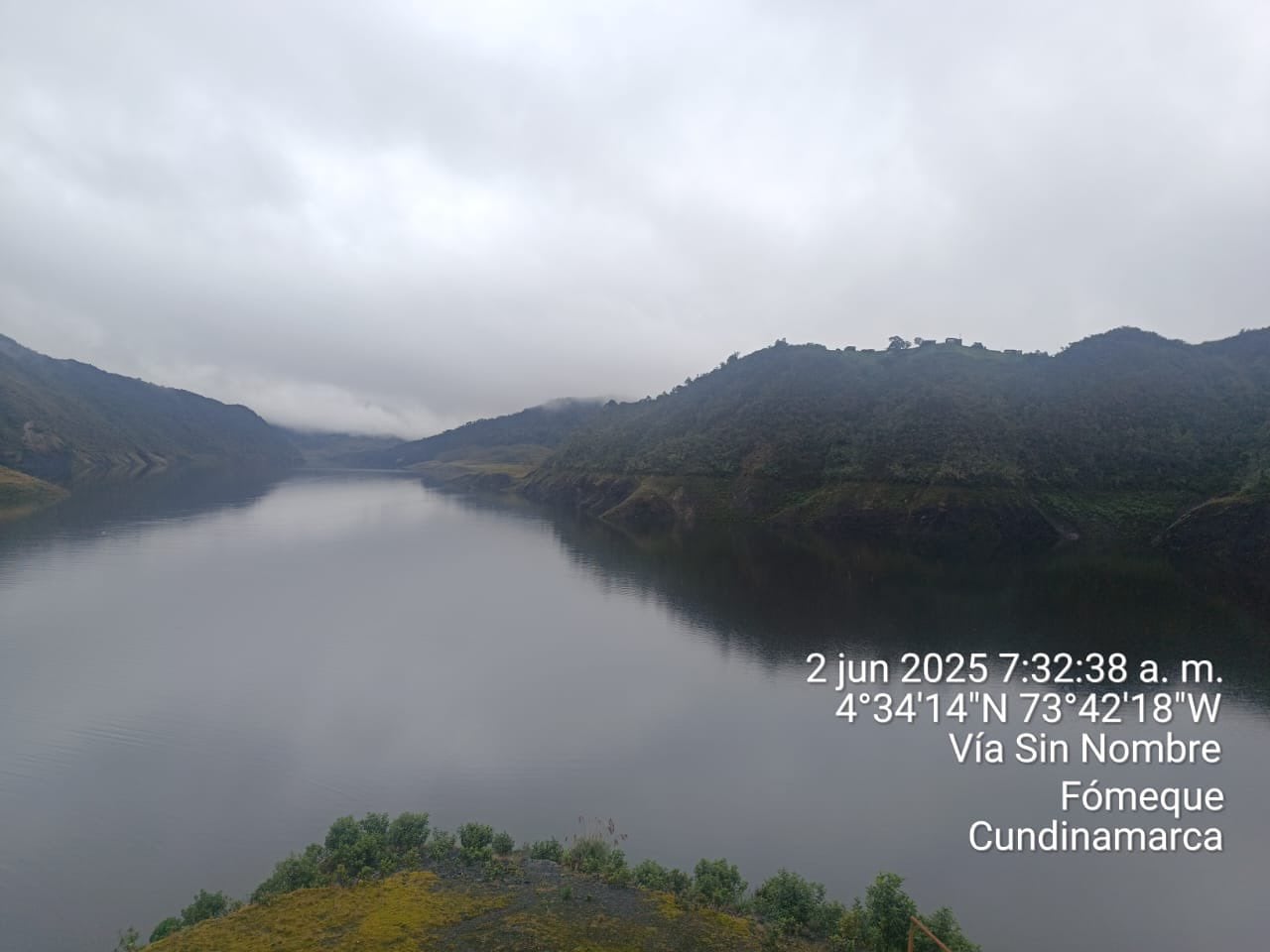 Así está el sistema Chingaza con corte al 2 de junio de 2025.