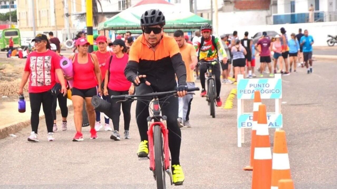 Ciclovía en Cartagena