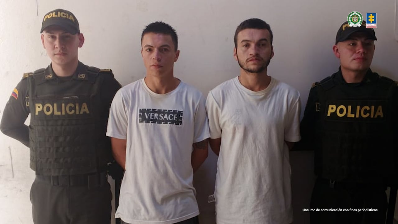 La Fiscalía General de la Nación judicializó a Arnold Estiwar González Muñoz y James Ricardo Laguna Rodríguez, presuntos 'rompevidrios'.