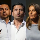 Juan Carlos Castro, director general de Solistica para Colombia; Aureliano Durán González, líder de Sostenibilidad Ambiental Industria Licorera de Caldas; Margarita María Salazar, vicepresidenta ejecutiva (e) de Gestión de Negocios de EPM y Johana Cerpa, vicepresidenta Legal y de Asuntos Corporativos de Coca Cola FEMSA.