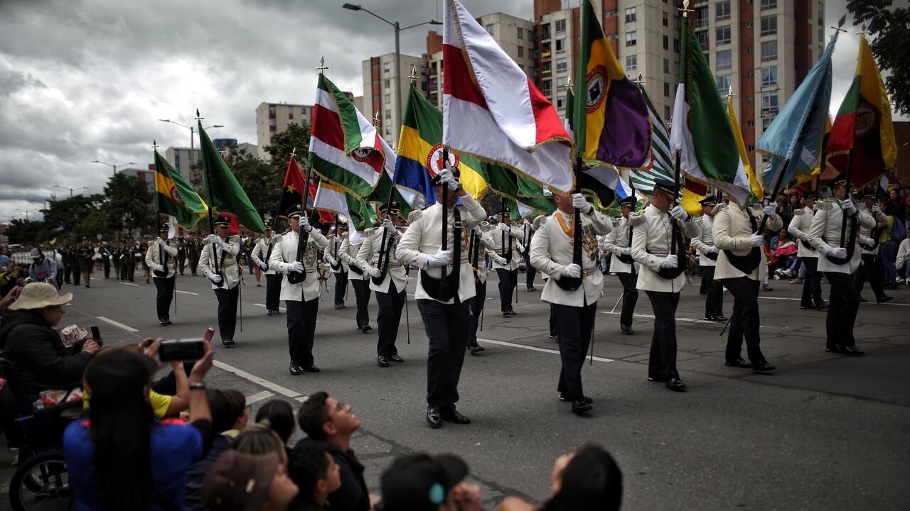 Desfile 20 de julio de 2023 en Bogotá.