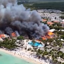 Incendio de lujoso hotel en República Dominicana