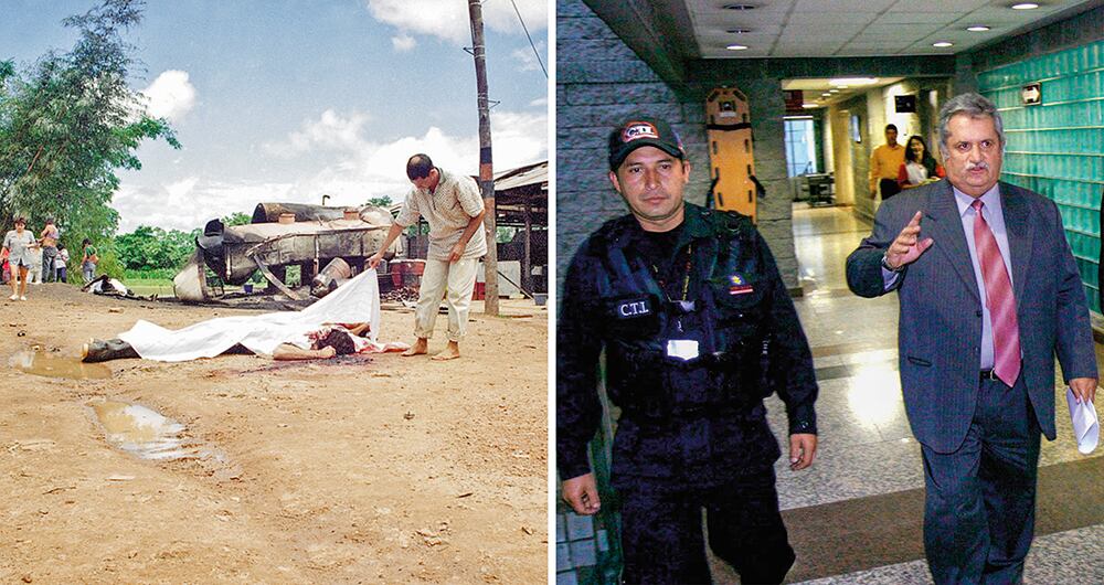   El general en retiro Rito Alejo del Río se encuentra vinculado en procesos penales en la Justicia Especial para la Paz, por su presunta responsabilidad en la masacre de Mapiripán, Meta, ocurrida entre el 15 y el 20 de julio de 1997.  49 civiles fueron asesinados por paramilitares. La declaración de Martín Sombra solo le favorece a Del Río.