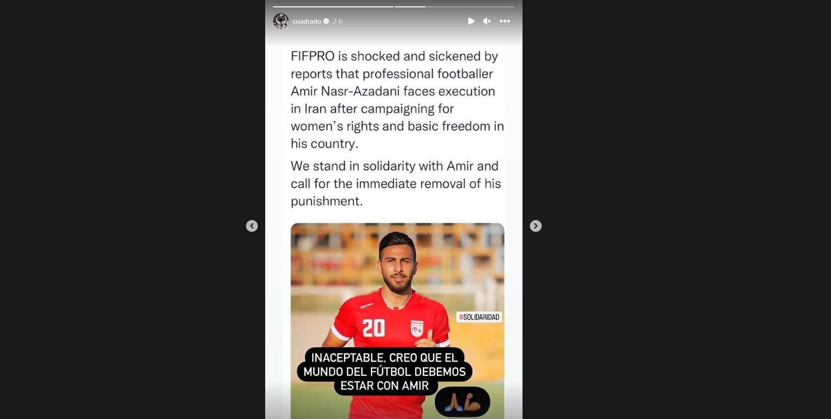 Juan Guillermo Cuadrado - Amir Nasr-Azadani