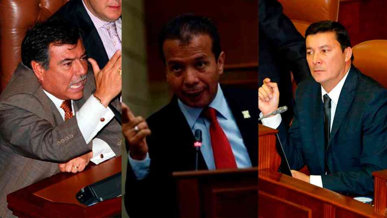 Jorge Rozo, Heriberto Sanabria, Hernán Penagos