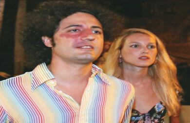 Julio Mario Santo Domingo III y Nieves Zuberbühler.