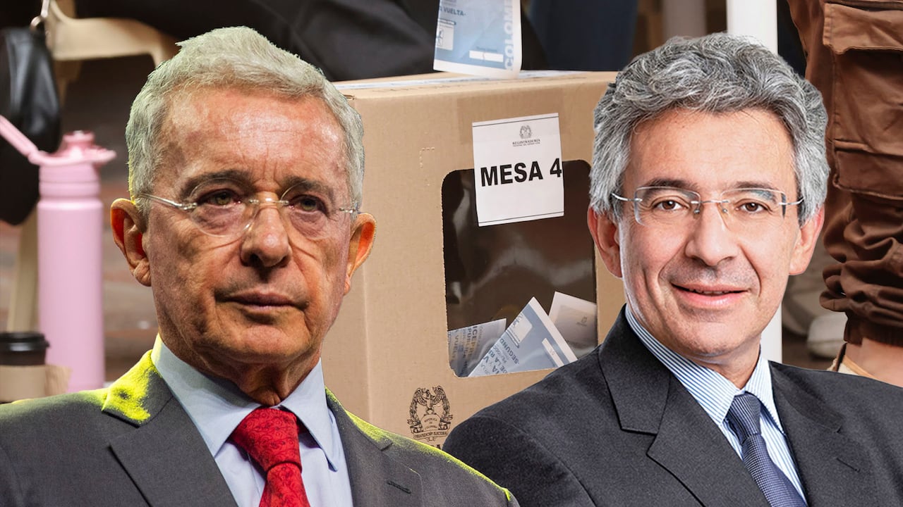 El expresidente Álvaro Uribe y el senador Enrique Gómez se encuentran distanciados.