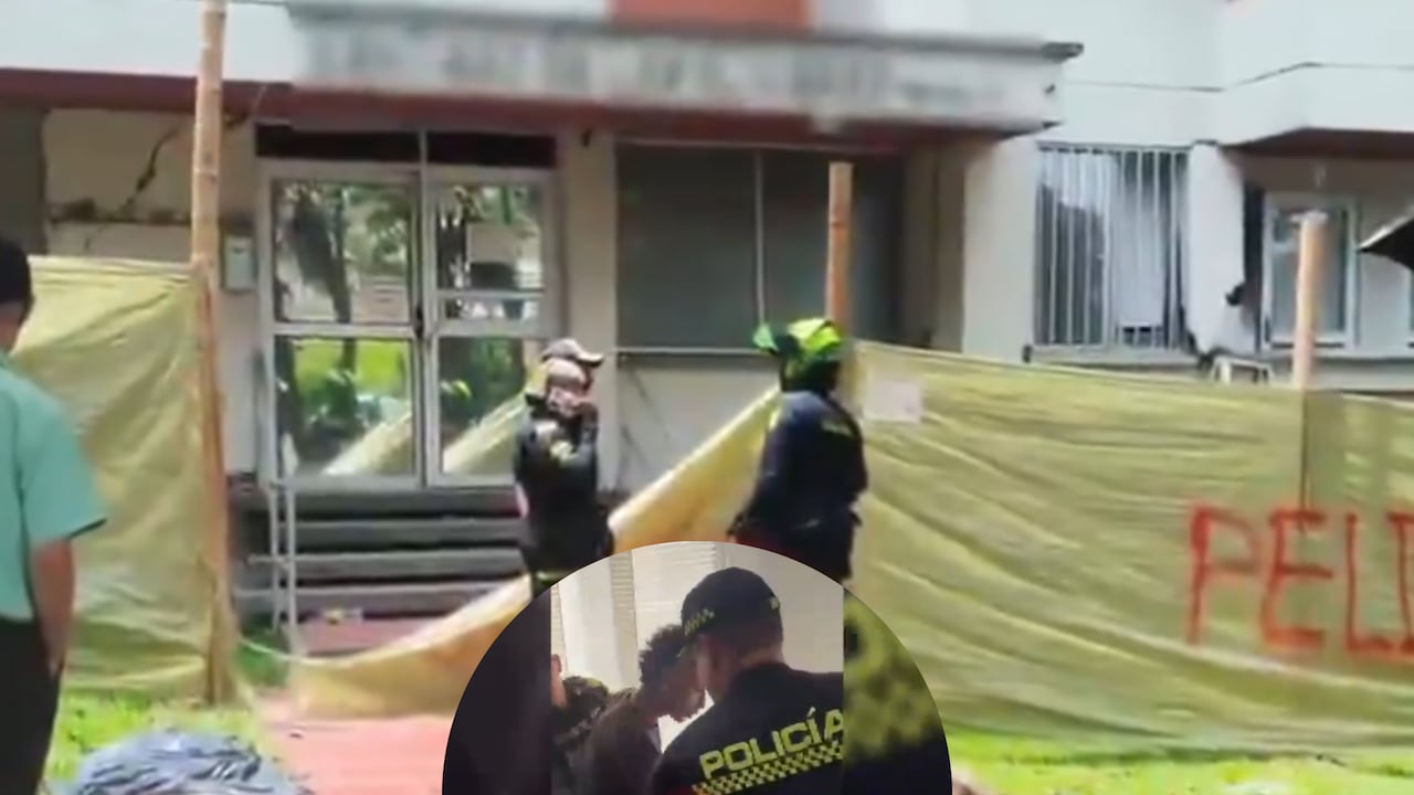 Hombre detenido luego de ser encontrado escondido en un edificio con riesgo de colapso en Pereira.