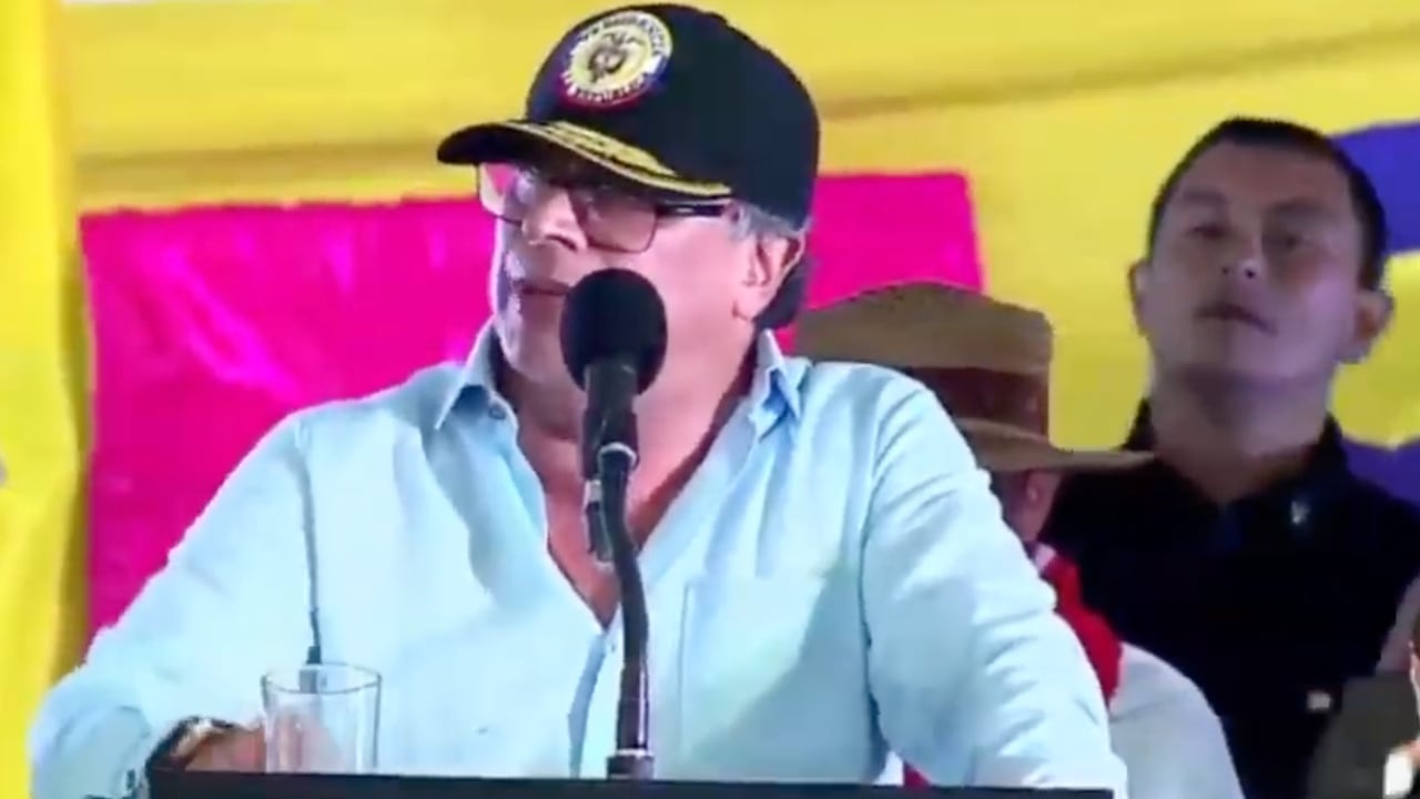 Gustavo Petro en Cali.