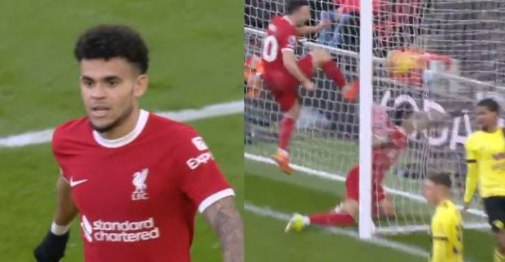 Luis Díaz volvió marcar con el Liverpool