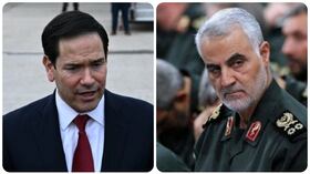 Marco Rubio y Qasem Soleimani