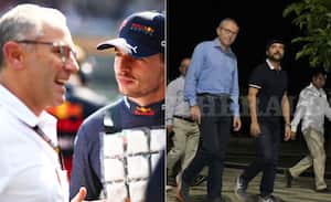 Stefano Domenicali, presidente de la F1, arribó a Barranquilla.