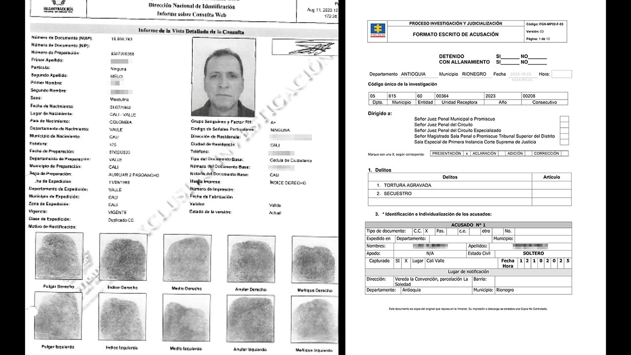 Las declaraciones de las víctimas revelaron que, en el mismo lugar donde ocurrieron el secuestro y las torturas, estaban Luis Alberto Rendón, su esposa Lucy Ceballos y su nieto, un menor de edad. Por ello, pidieron a la Fiscalía vincular a la mujer, pues, al parecer, conocía lo que estaba ocurriendo en la finca.