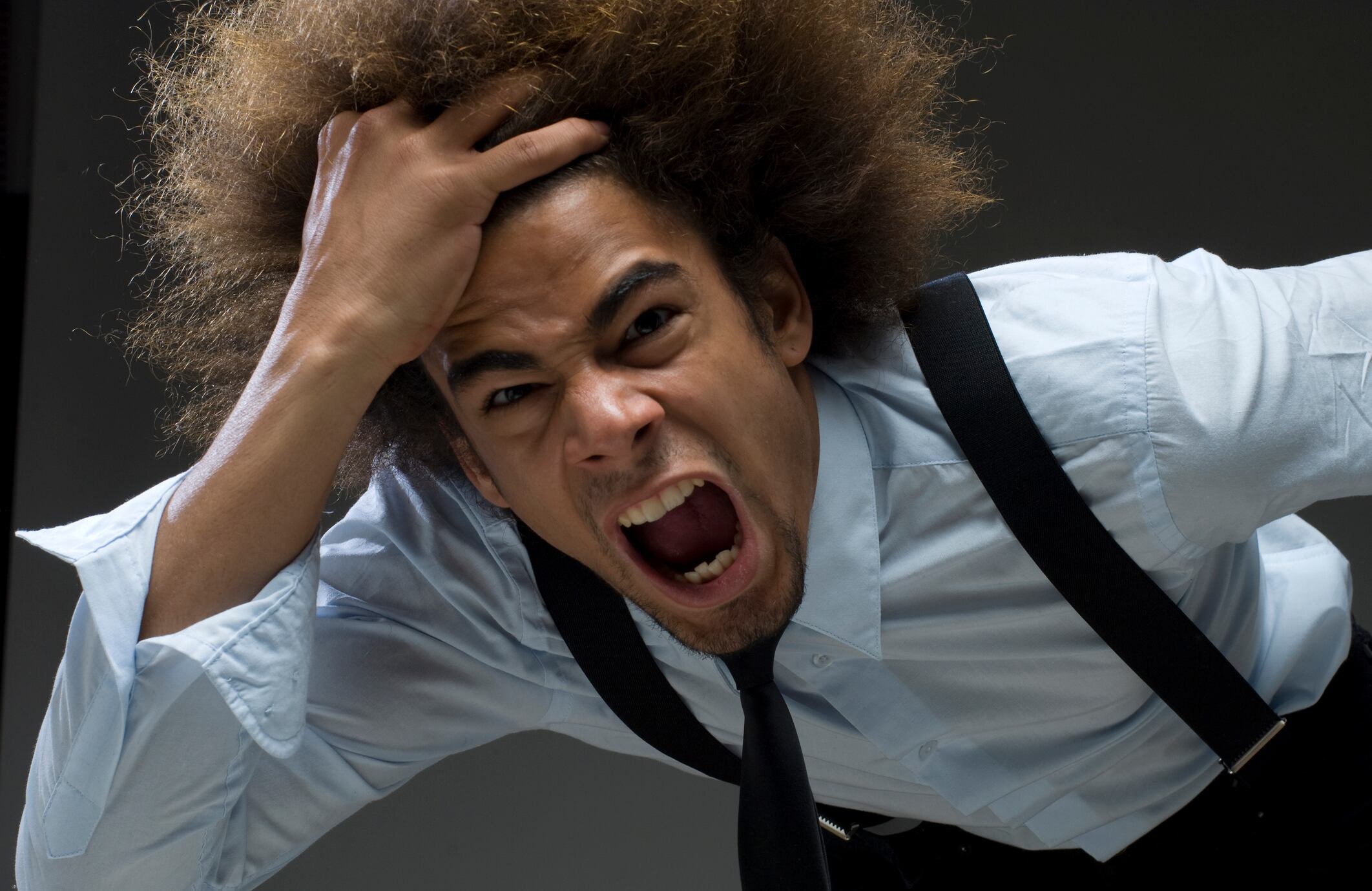 Ataque de pánico en el trabajo.