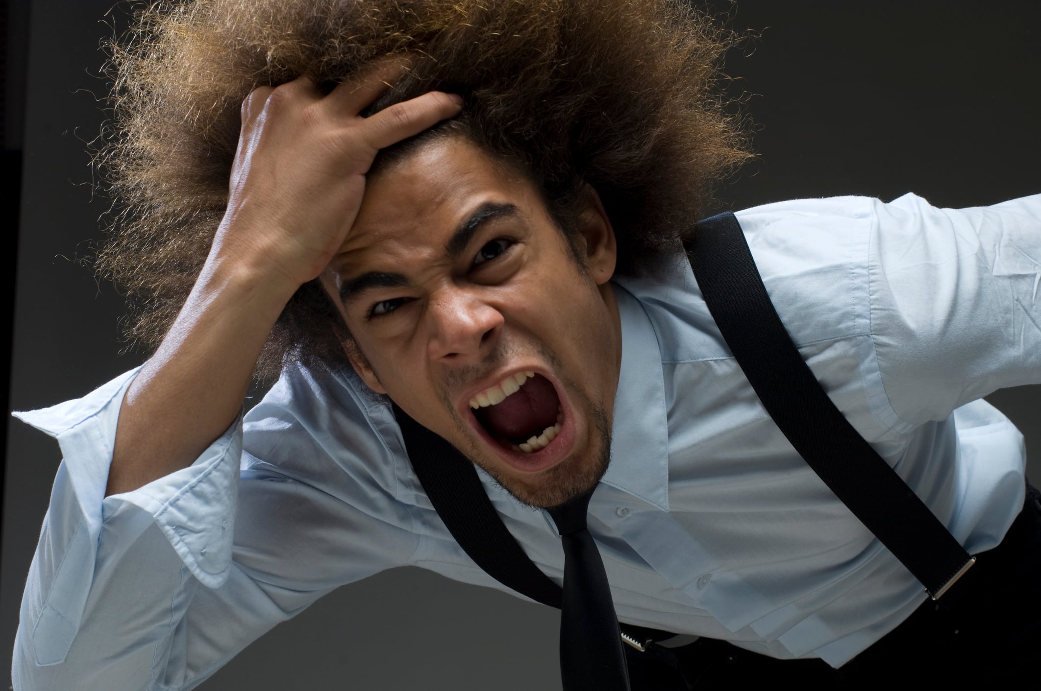 Ataque de pánico en el trabajo.