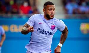 Memphis Depay, nuevo jugador del Barcelona.