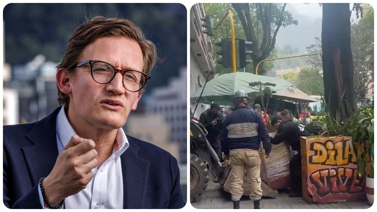 El secretario de Gobierno de Bogotá, Gustavo Quintero, se pronunció por intervención al monumento a Dilan Cruz.