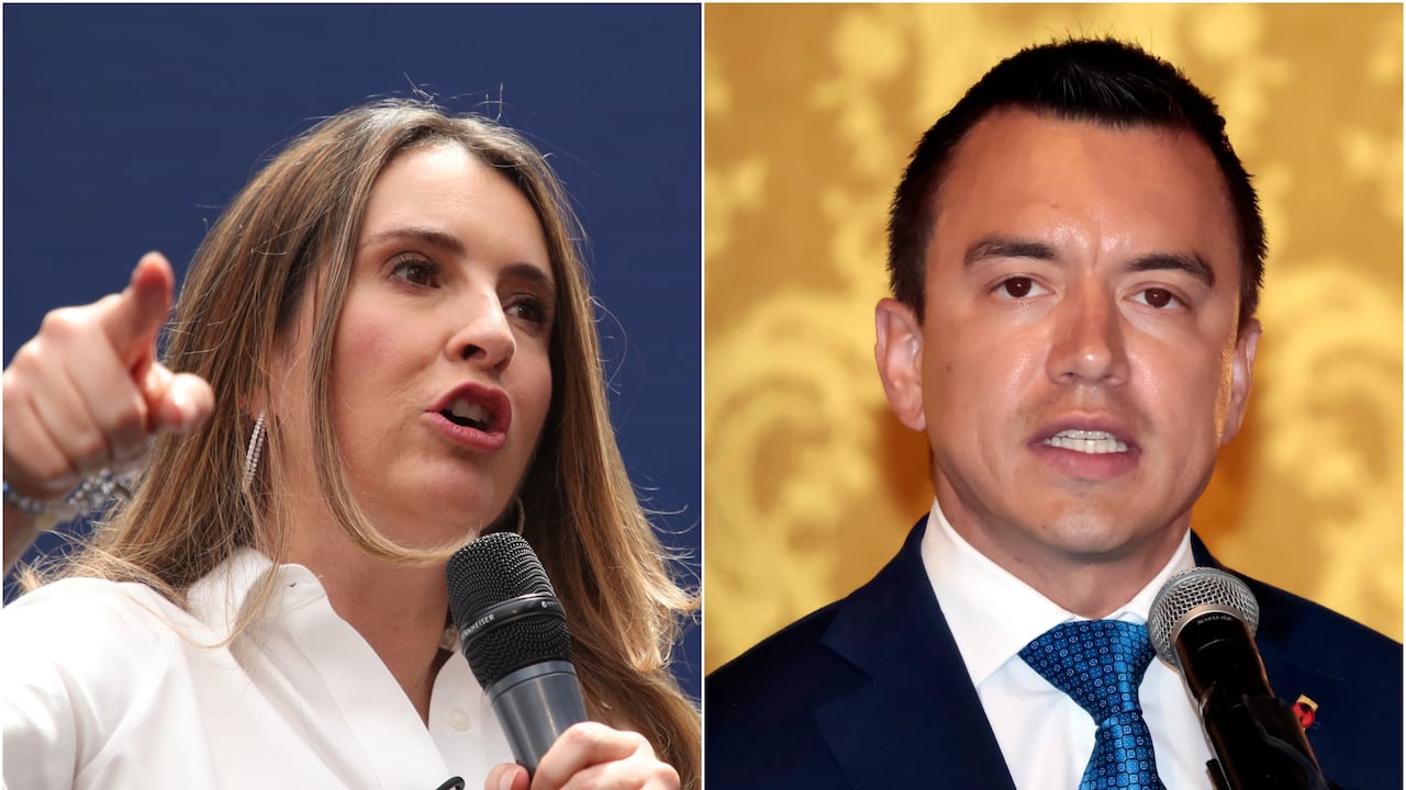 Paloma Valencia y Daniel Noboa.
