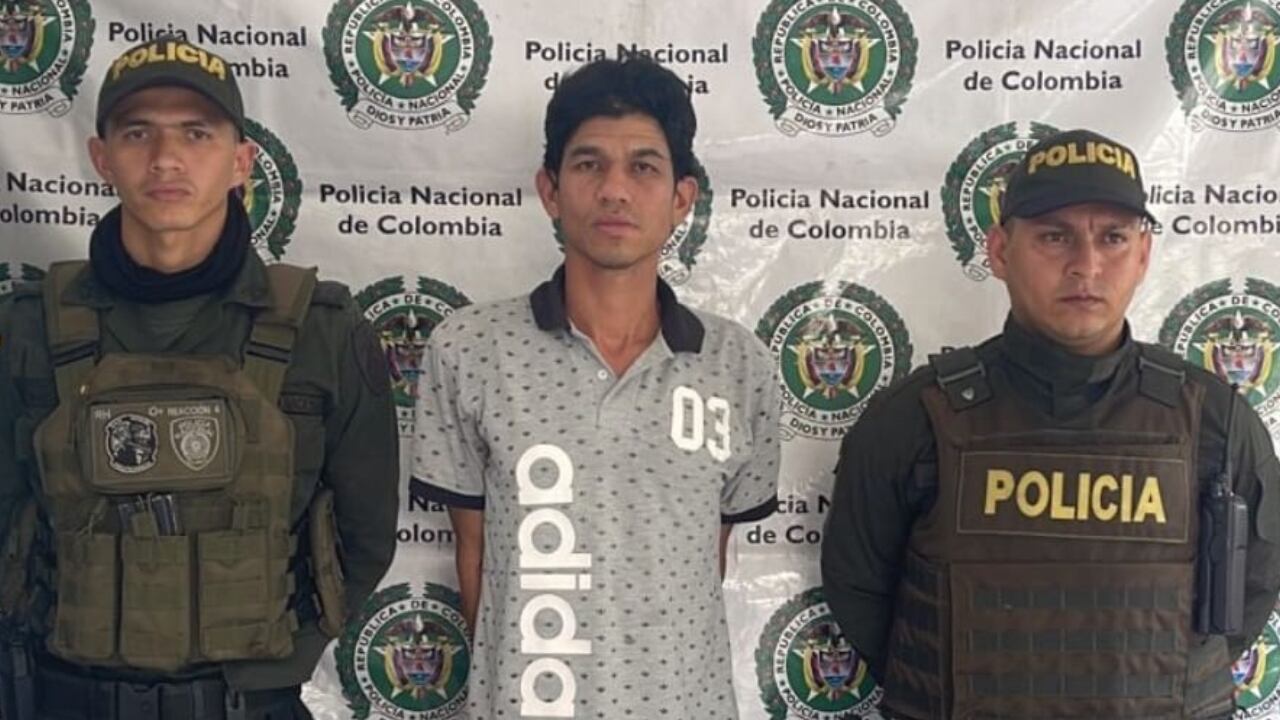 Cayó alias Mala Cara, uno de los más buscados por la Policía en el Magdalena Medio; sería responsable de varios homicidios