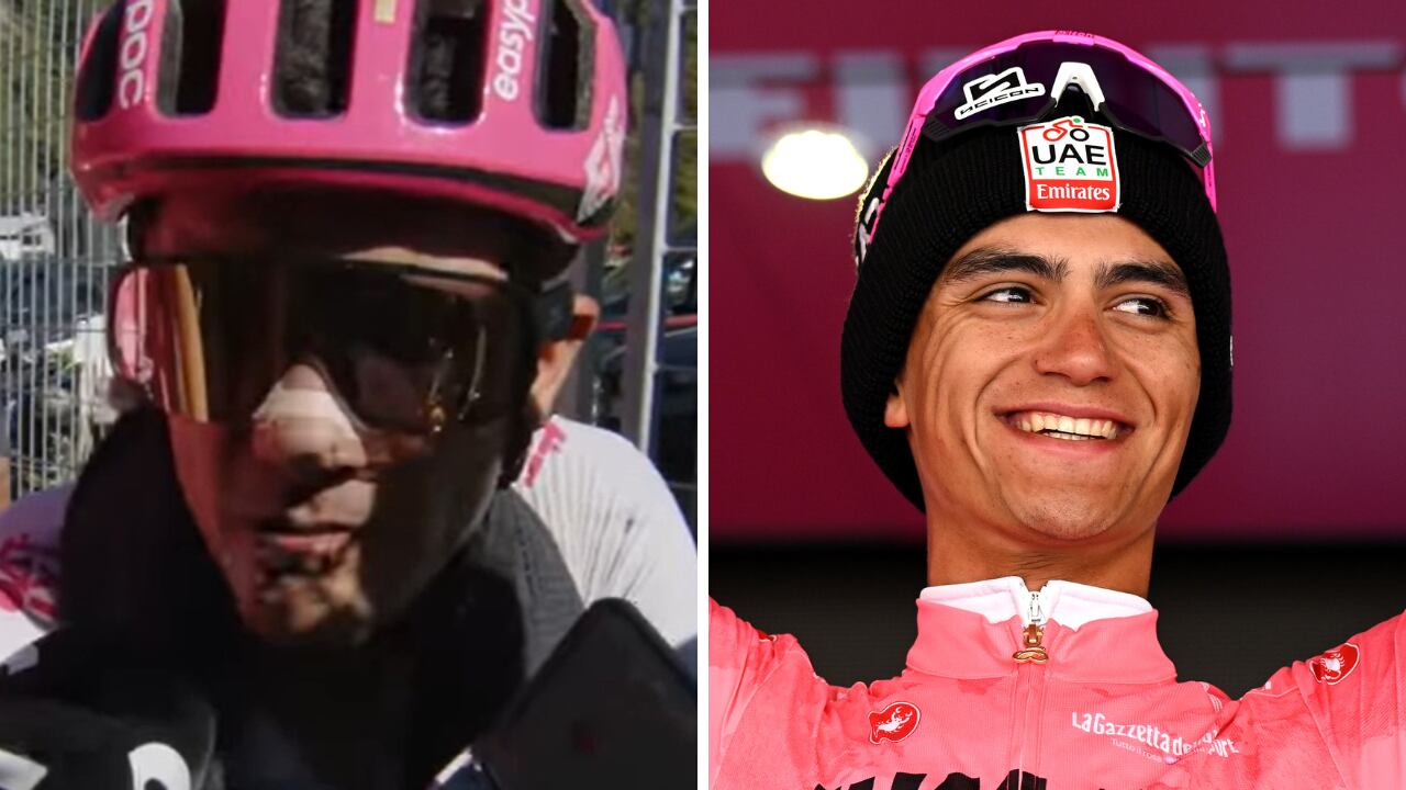 Richard Carapaz y un claro mensaje a Isaac del Toro para la definición del Giro de Italia 2025.