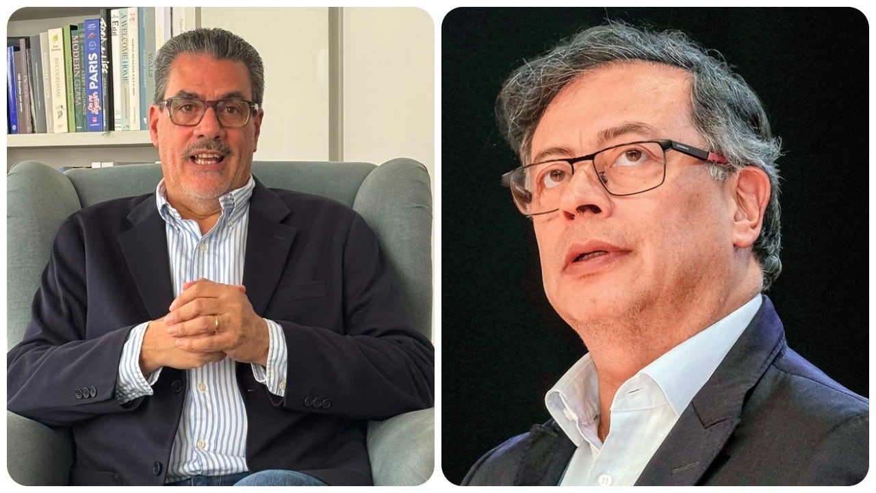 Mauricio Vargas y Gustavo Petro.