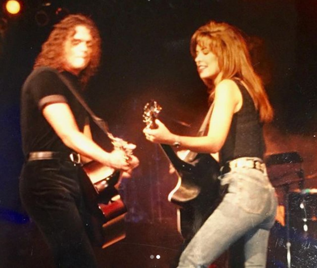 Carlos Vives y Amparo Sandino en 1993 con los 'Clásicos de la provincia'