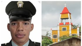 El patrullero José David Ahumada Mendoza fue asesinado esta madrugada en Timbiquí, Cauca.