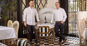 José Llamas (izquierda) y Alberto Llamas lideran el Grupo Gela de Cartagena.