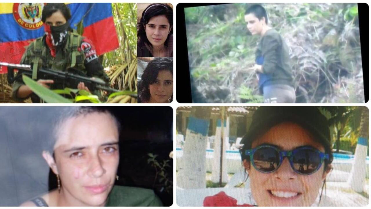 Los últimos registros gráficos que se tenían de ‘La Rola’ daban cuenta de una mujer de contextura delgada, cabello ondulado un poco más abajo de los hombros. Sin embargo, en las grabaciones difundidas por las autoridades en el momento de la captura, se observa que su contextura aumentó y el cabello está recién rapado, porta botas de caucho, camiseta militar y leggins.