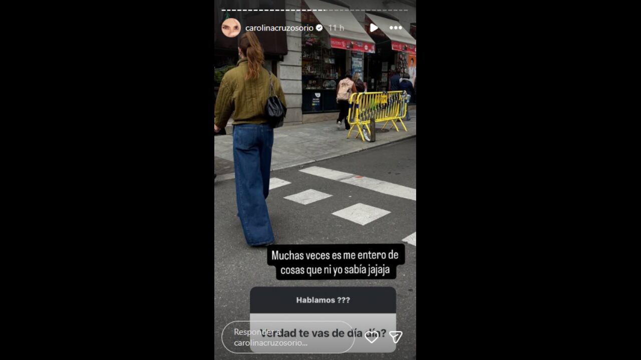 Carolina Cruz habló de su supuesta salida de 'Día a día'.