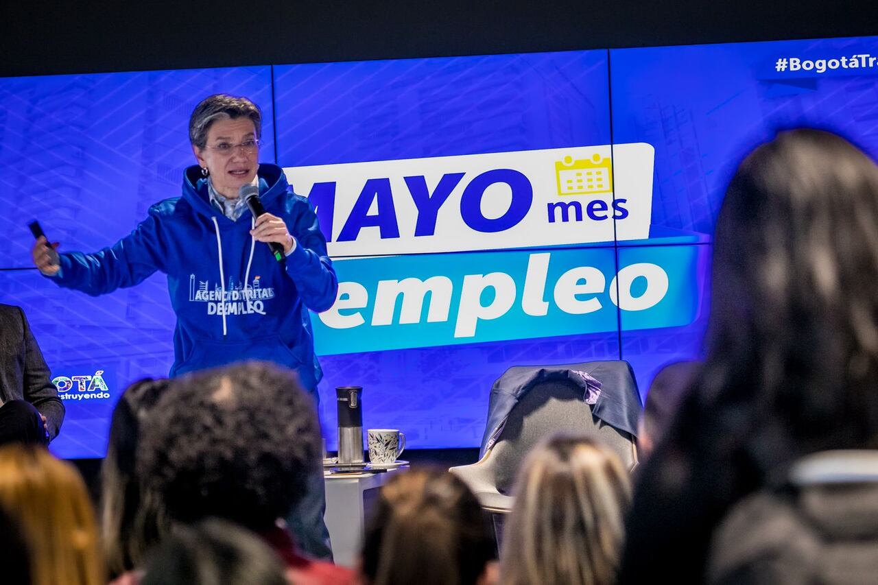 Alcaldesa de Bogotá, Claudia López.