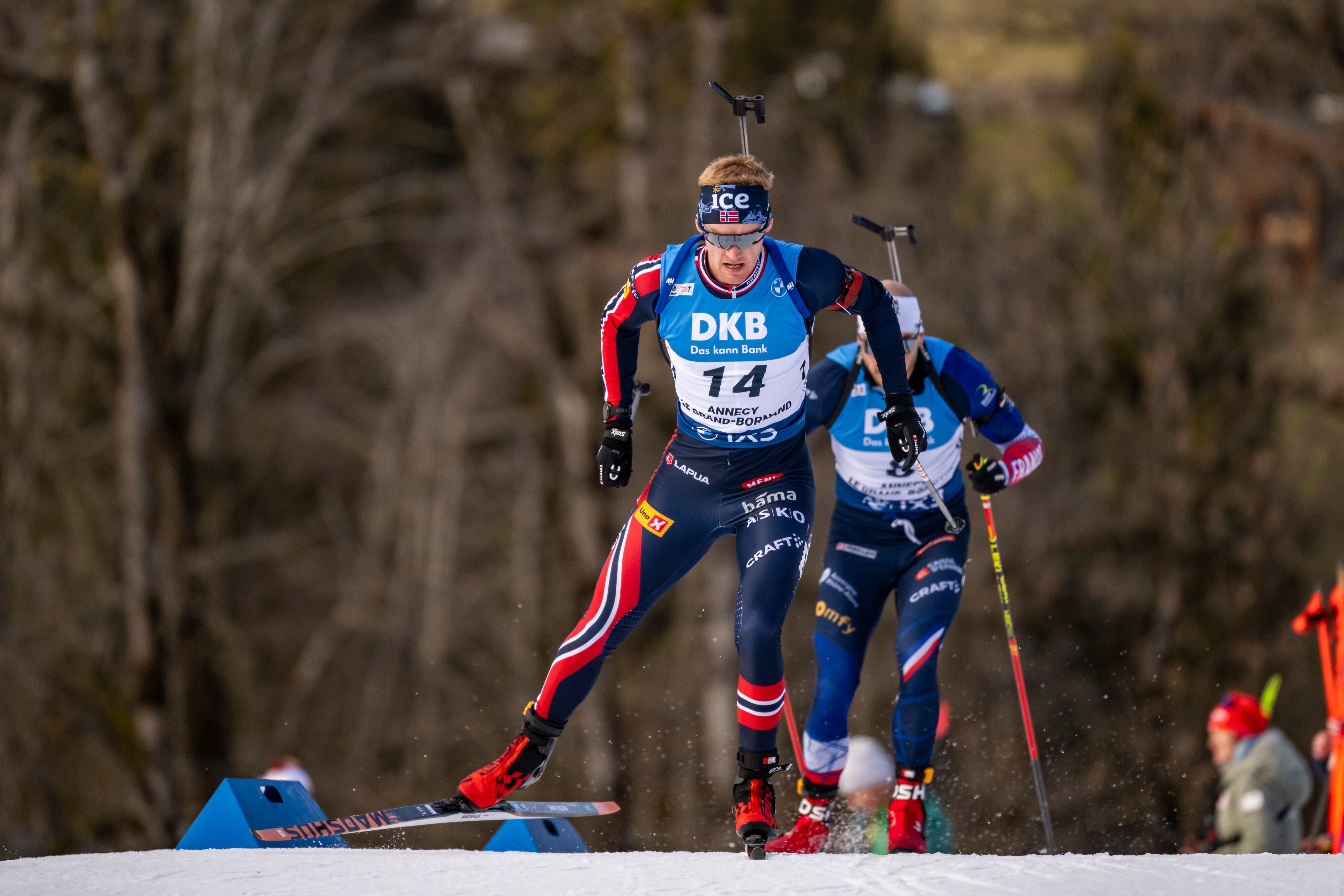 Sivert Guttorm Bakken en competencia.