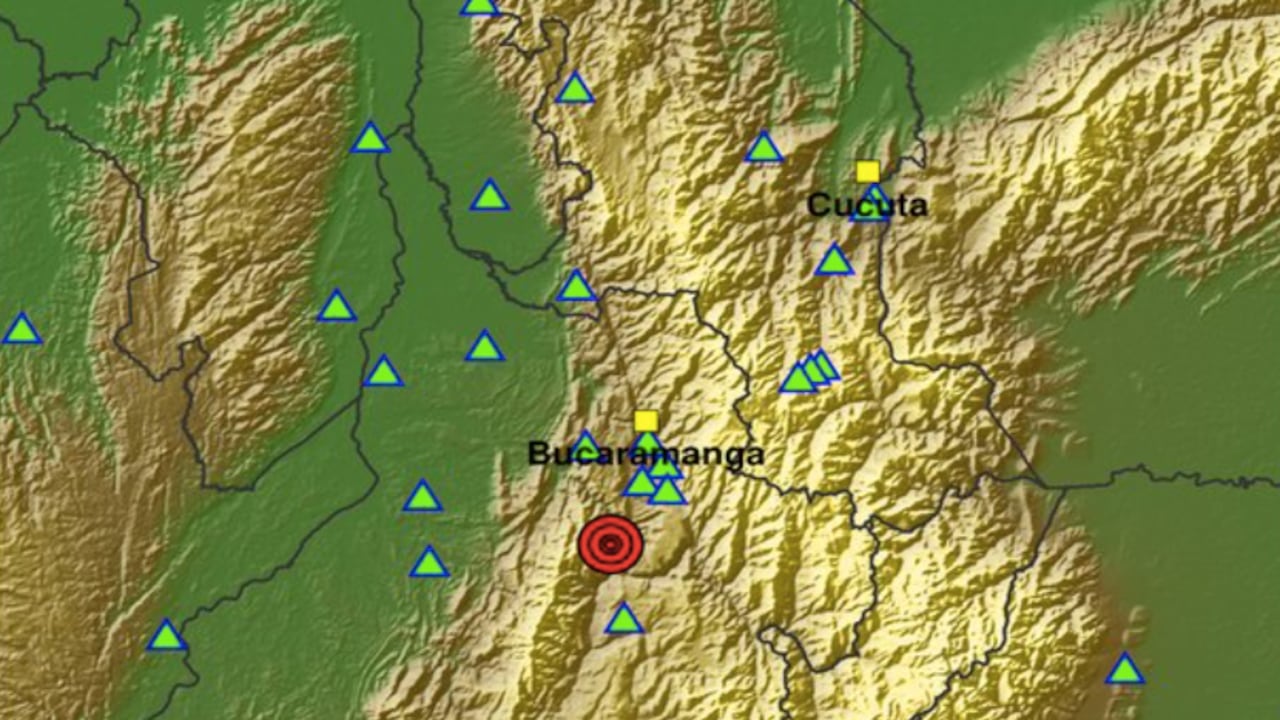 Gráfica del temblor este sábado 18 de abril de 2026.