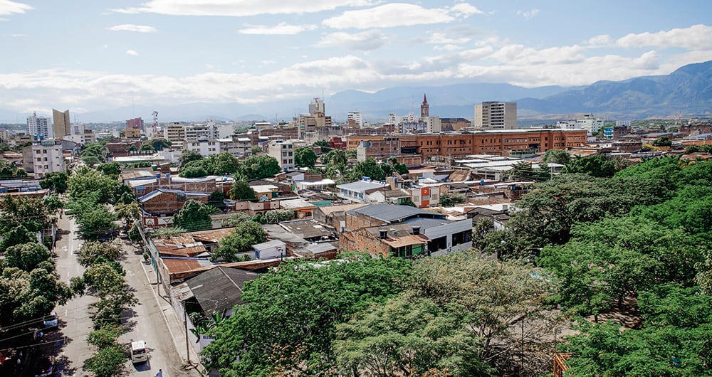 Neiva es la capital del Huila, principal productor de café en el país.