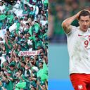 El polaco fue la burla en los hinchas árabes.