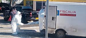 En este lugar se registró el crimen.