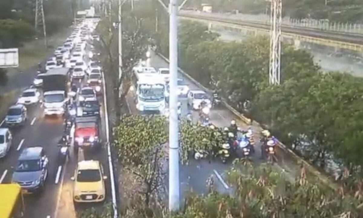 Hombre disparó a Policía en Medellín.