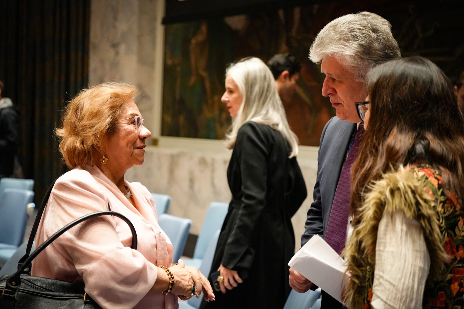 La canciller Yolanda Villavicencio estuvo el la Asamblea de la ONU.