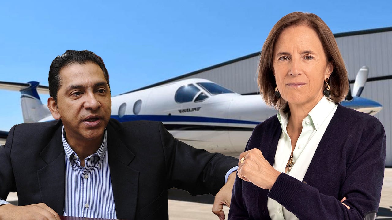 Lucio Gutiérrez Avioneta Salud Hernández